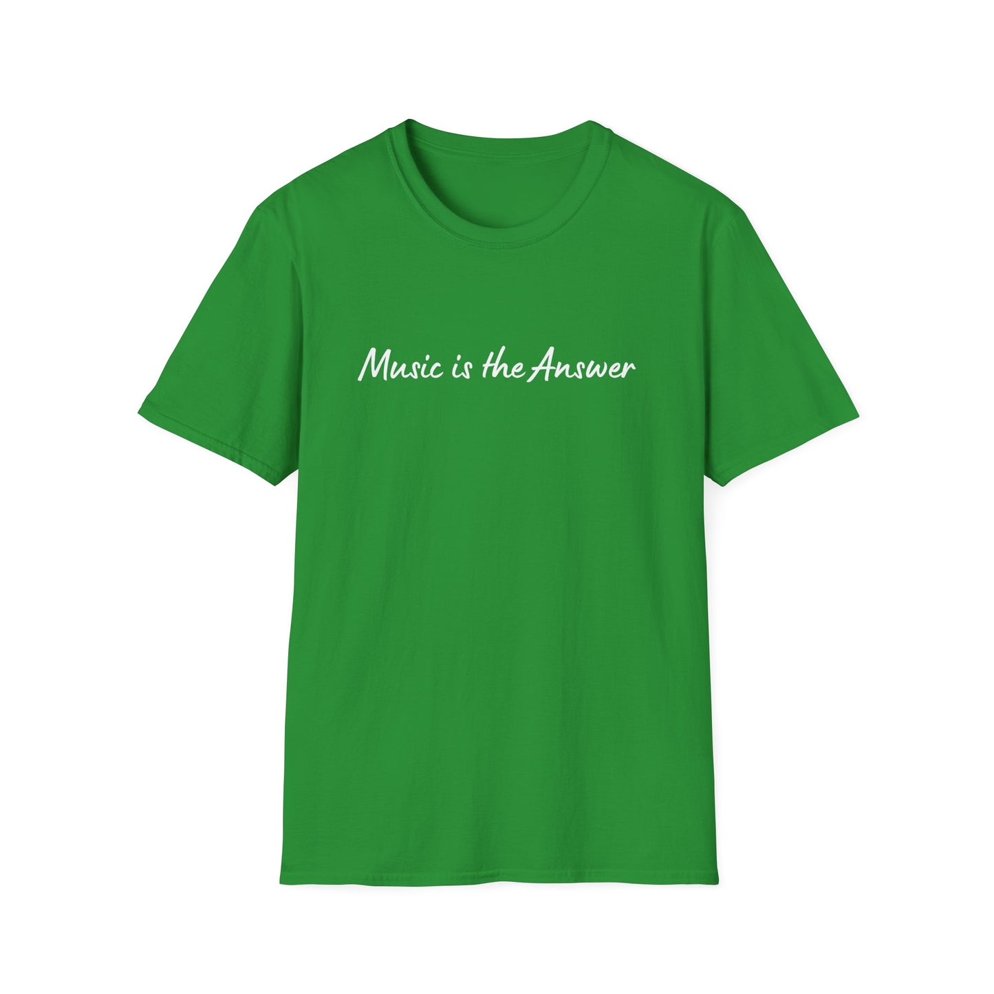 Music Is The Answer Softstyle T-Shirt