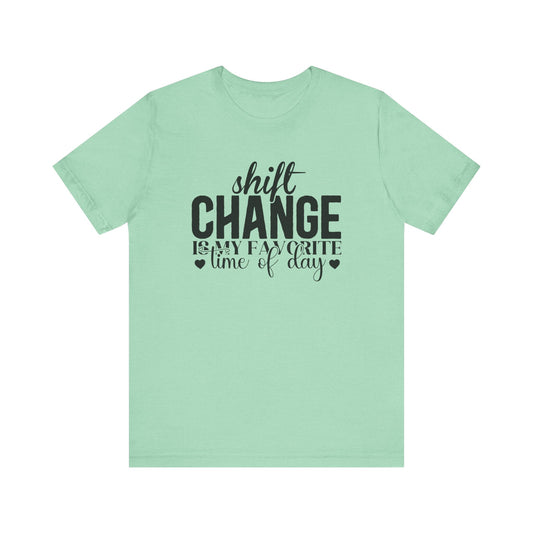 Shift Change Jersey Short Sleeve Tee
