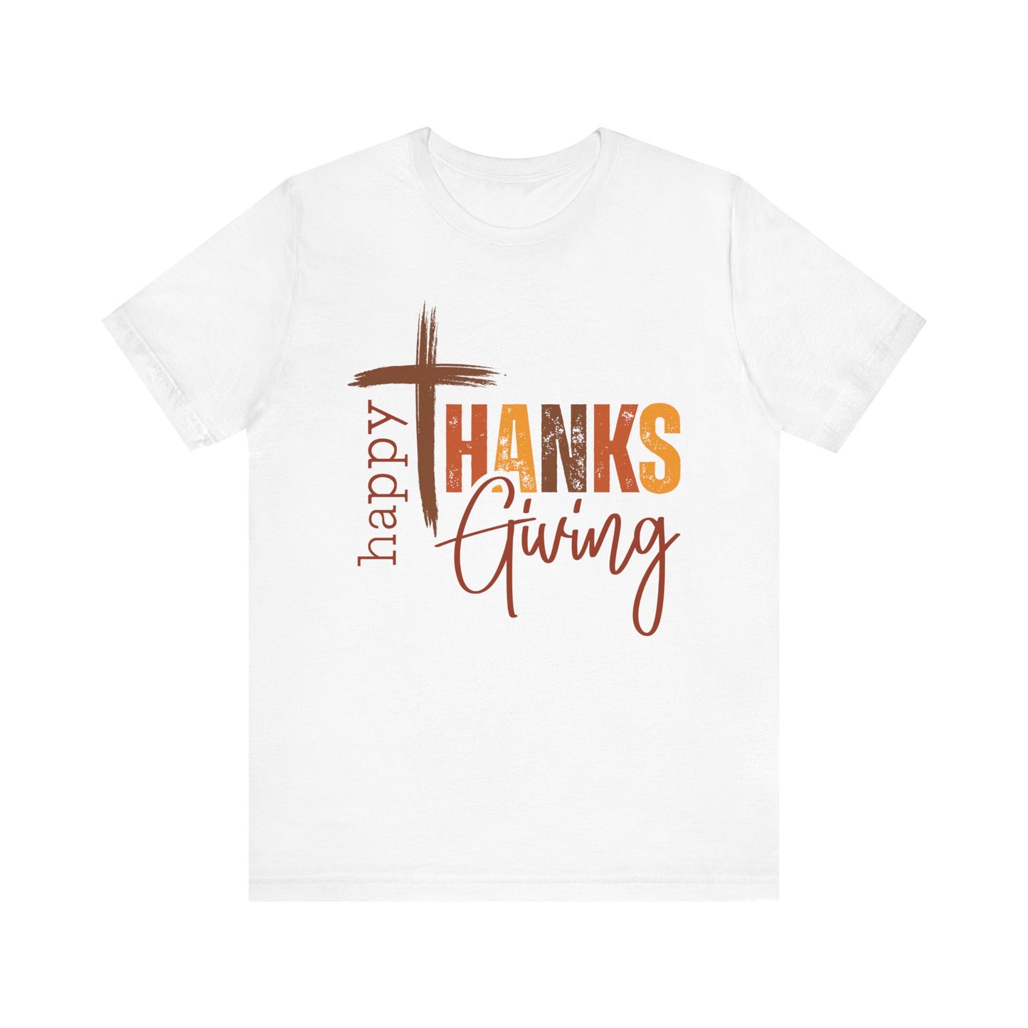 Happy Thanks Giving Jersey Short Sleeve Tee