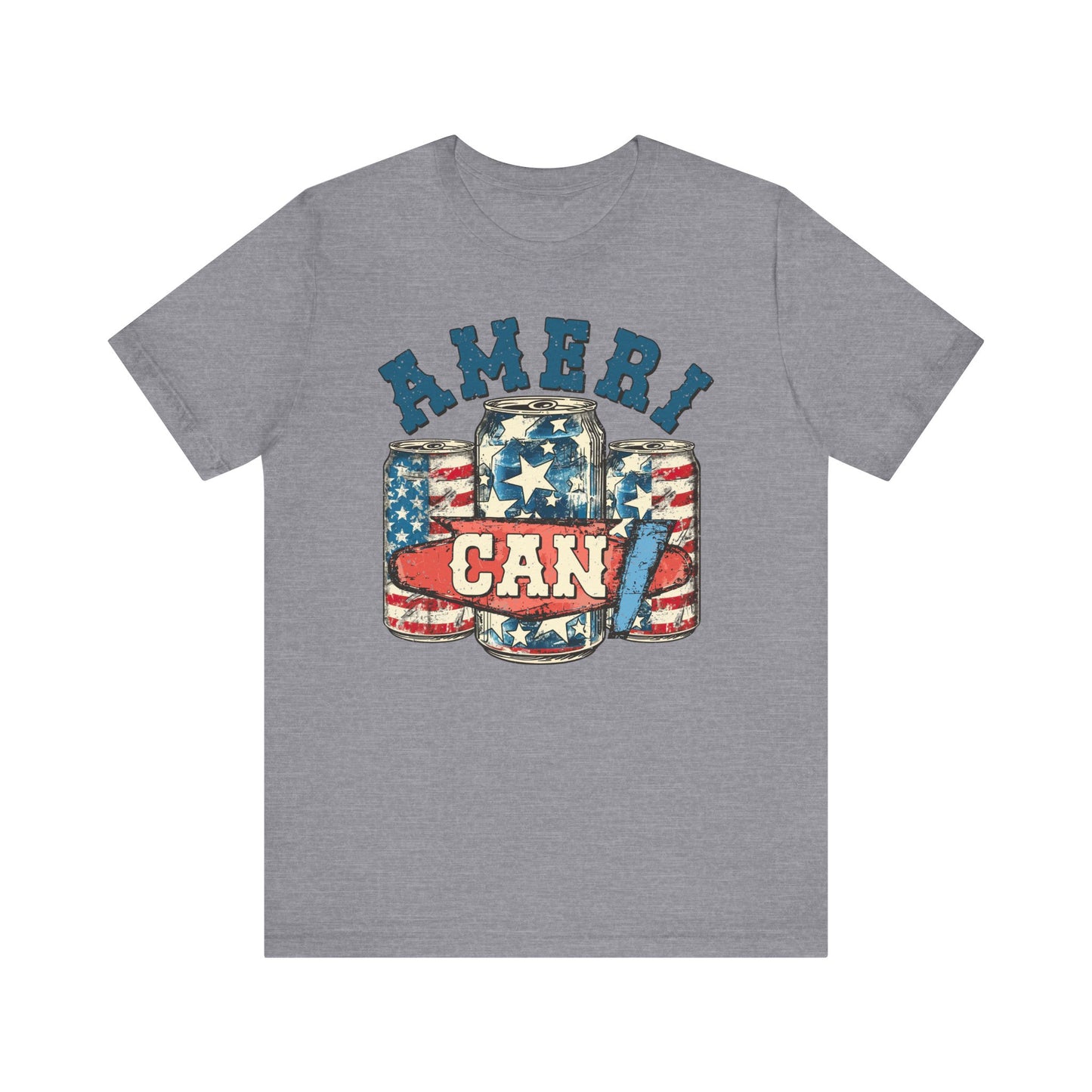 Ameri Can  Jersey Short Sleeve Tee