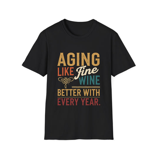 Aging Like Fine Wine Softstyle T-Shirt