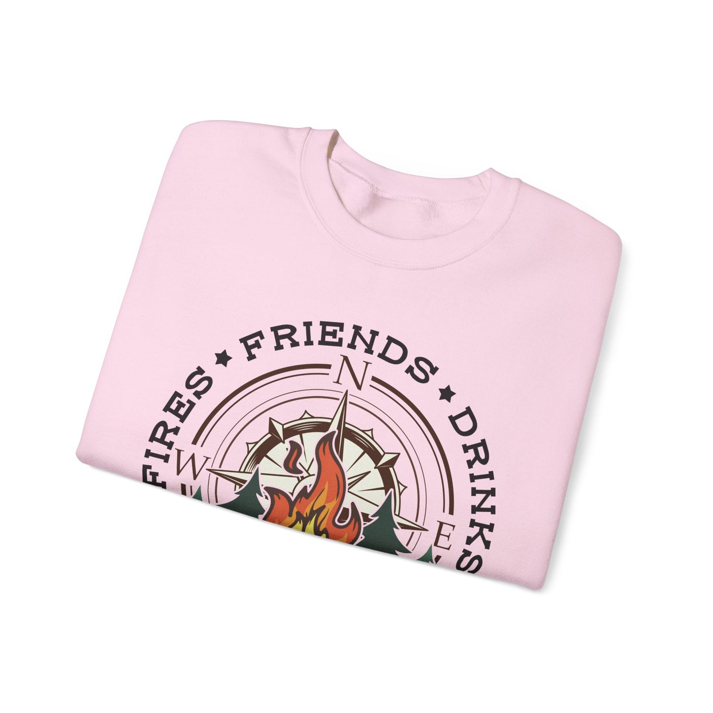 Camping Crew Heavy Blend™ Crewneck Sweatshirt