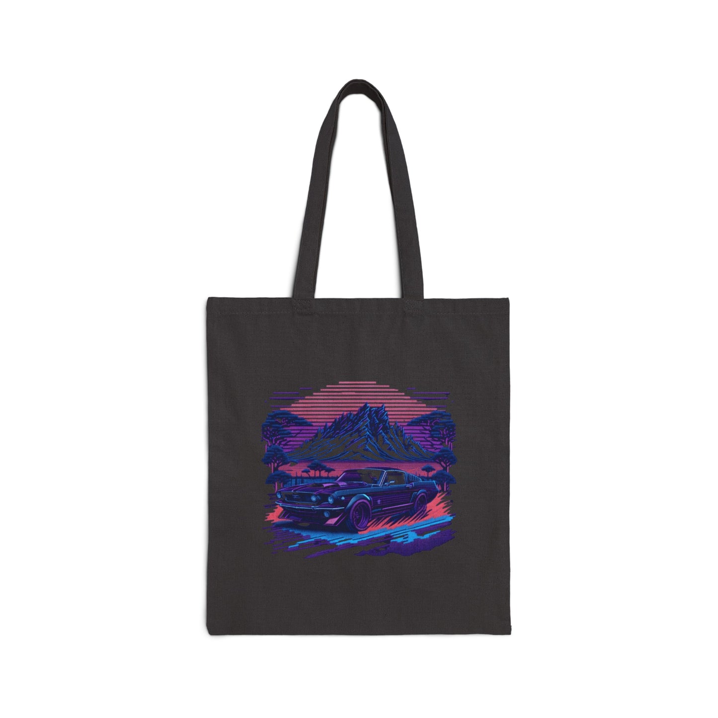 Classic Mustang Cotton Canvas Tote Bag