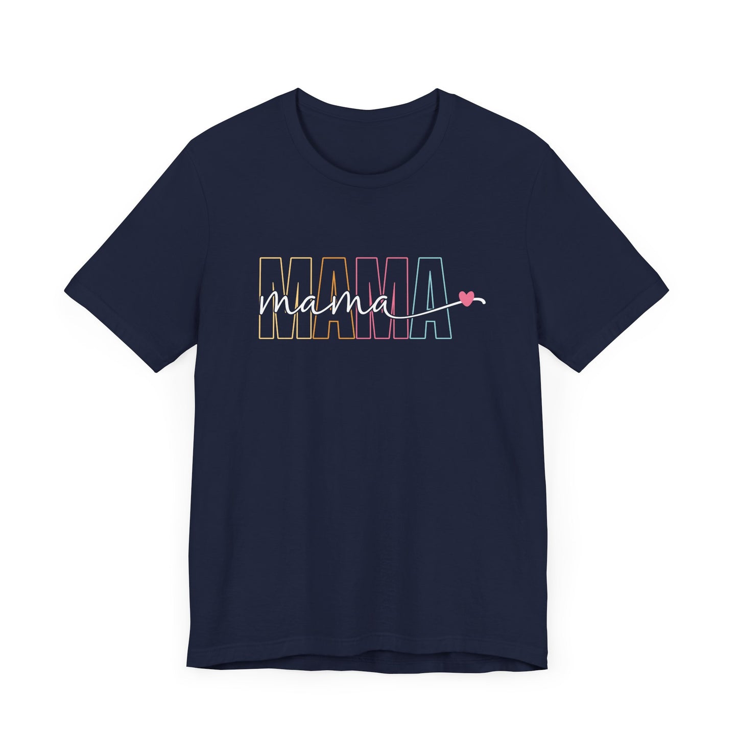 Mama 🖤 Jersey Short Sleeve Tee