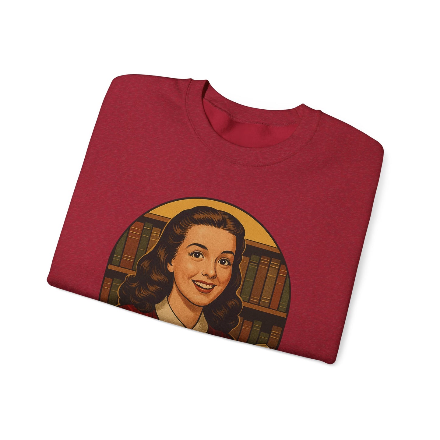 Librarian Heavy Blend™ Crewneck Sweatshirt
