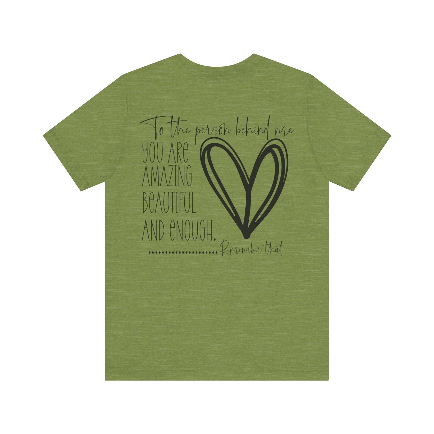 Person Behind Me Jersey Short Sleeve Tee