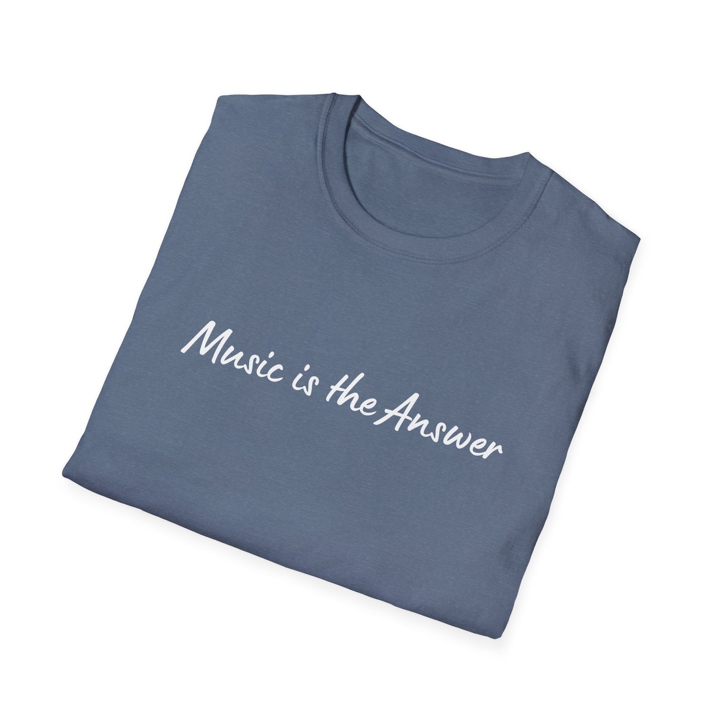 Music Is The Answer Softstyle T-Shirt
