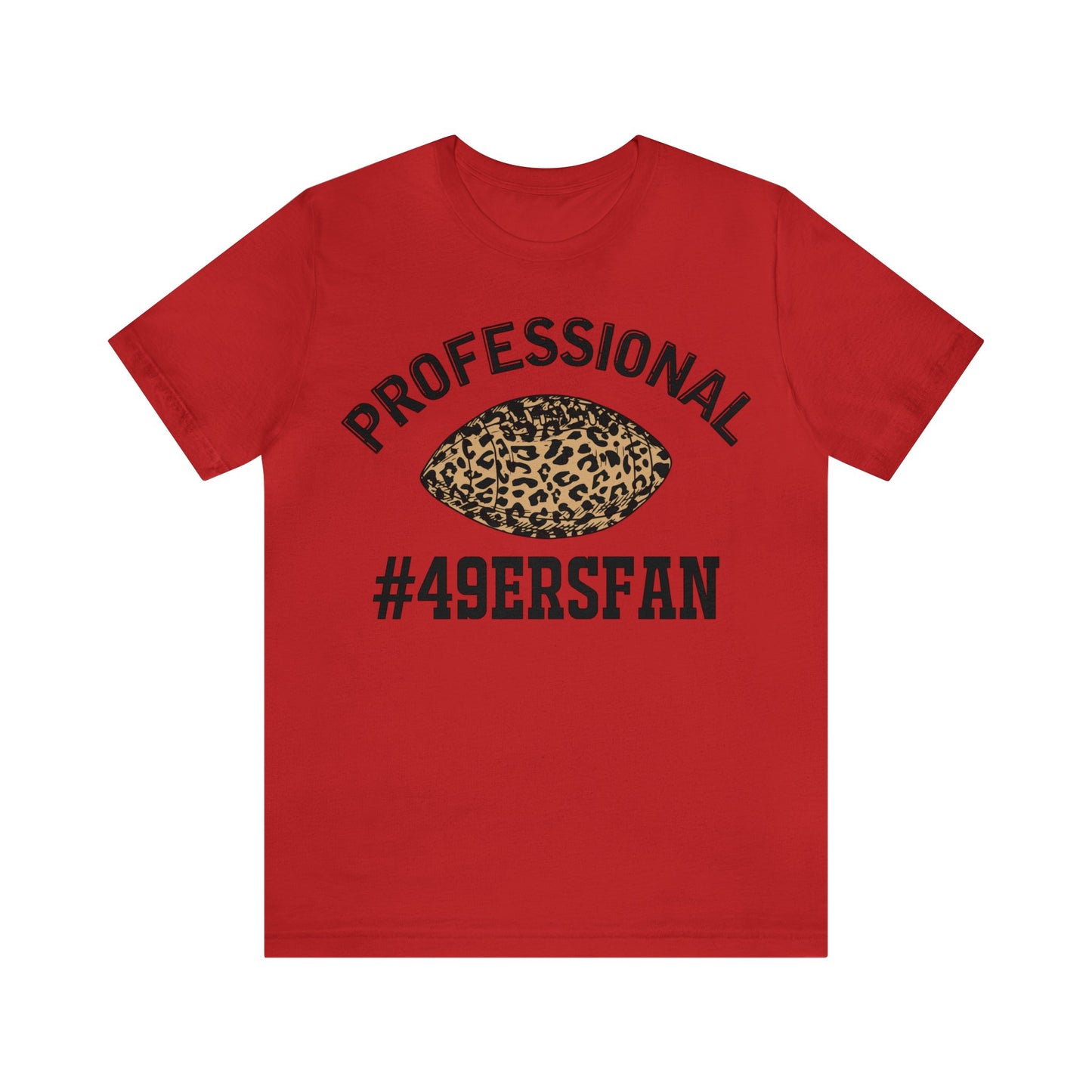 Professional 49ers Fan Jersey Short Sleeve Tee