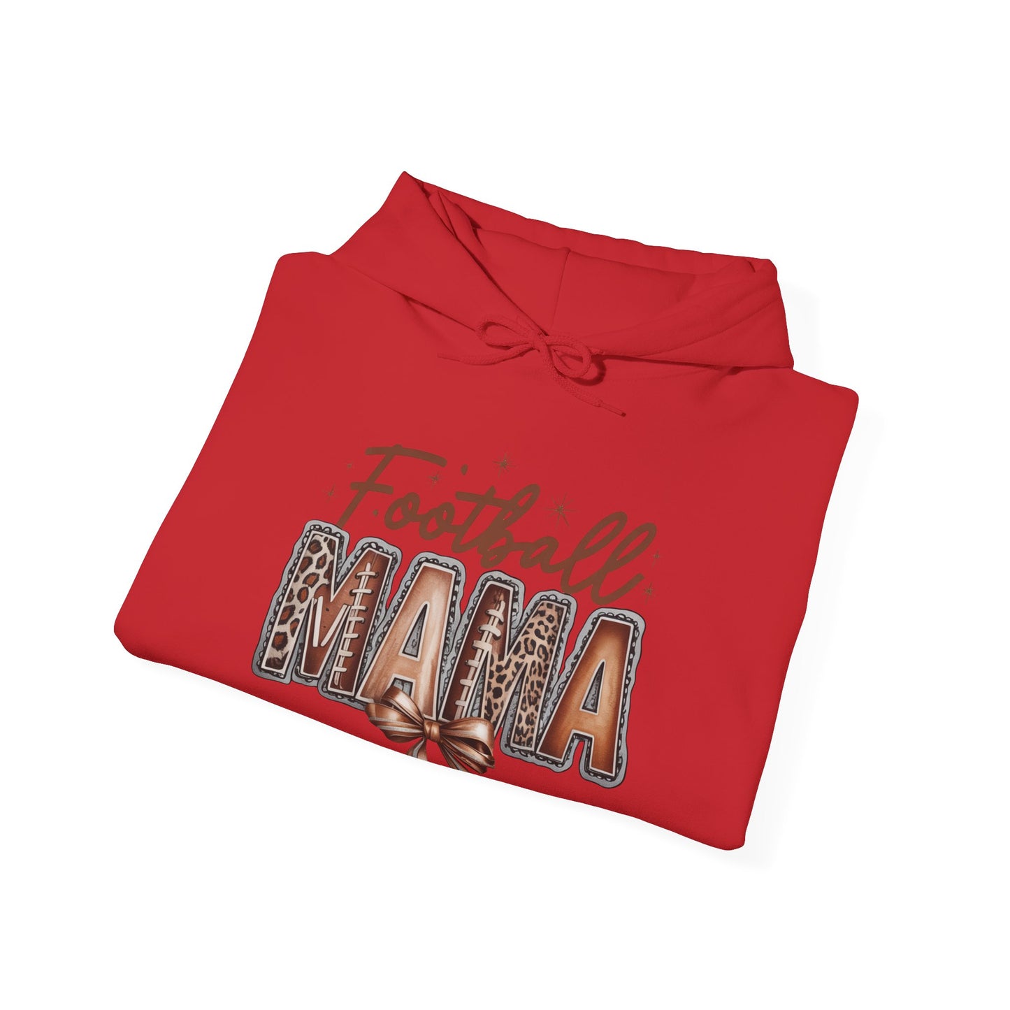 Football Mama  Heavy Blend™ Hooded Sweatshirt