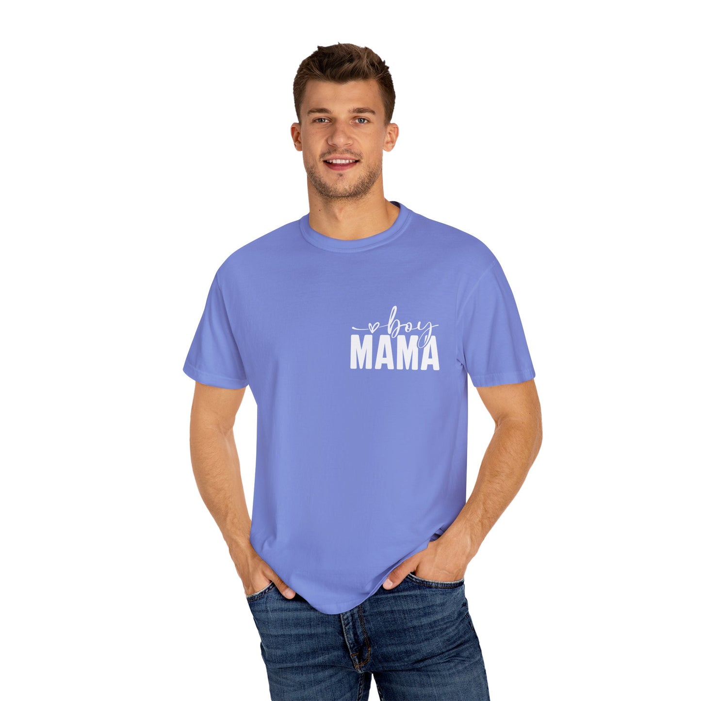 Boy Mama Pocket Garment-Dyed T-shirt