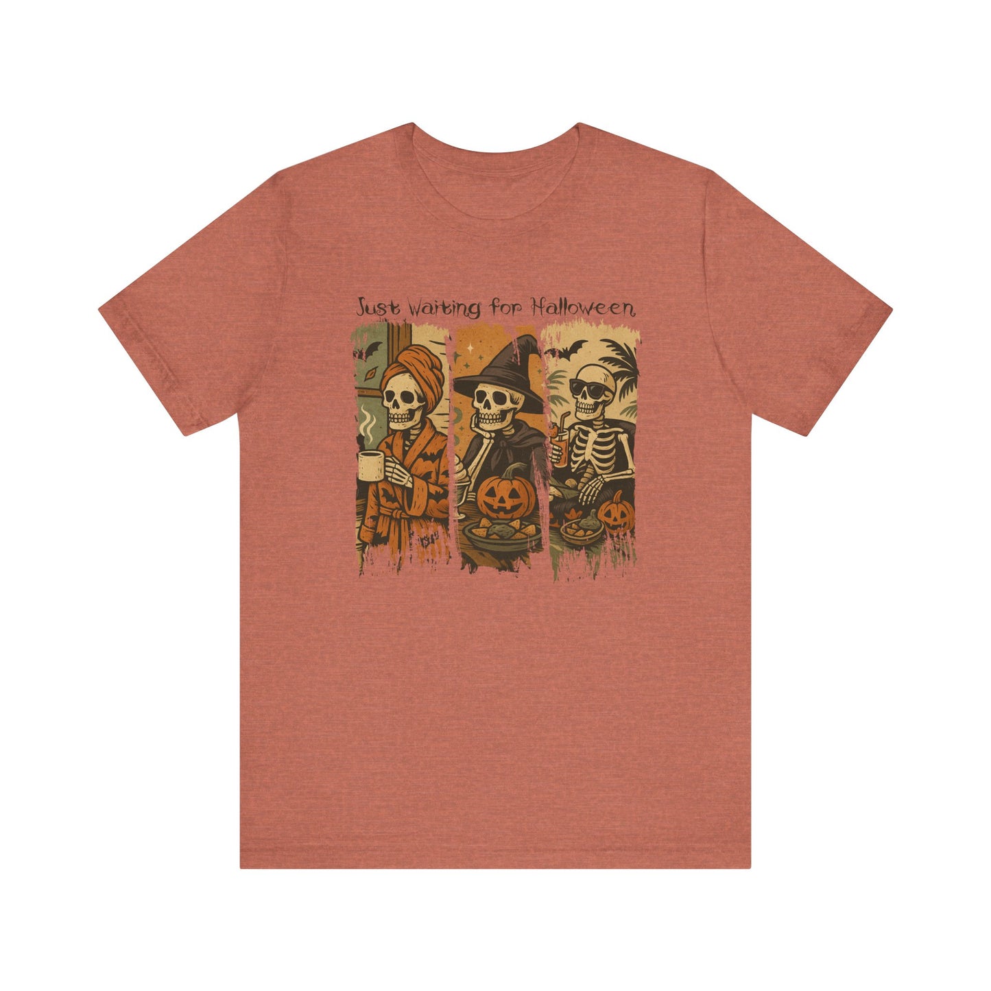 Waiting For Halloween Jersey Short Sleeve Tee