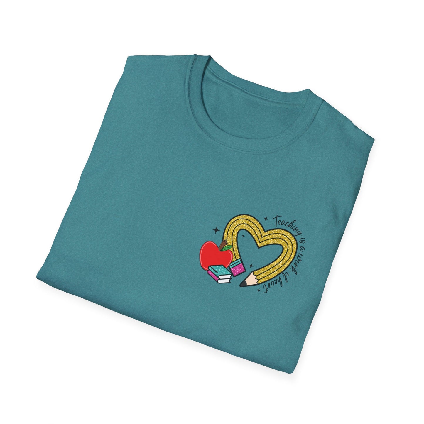 Teaching is a Work of the Heart Softstyle T-Shirt