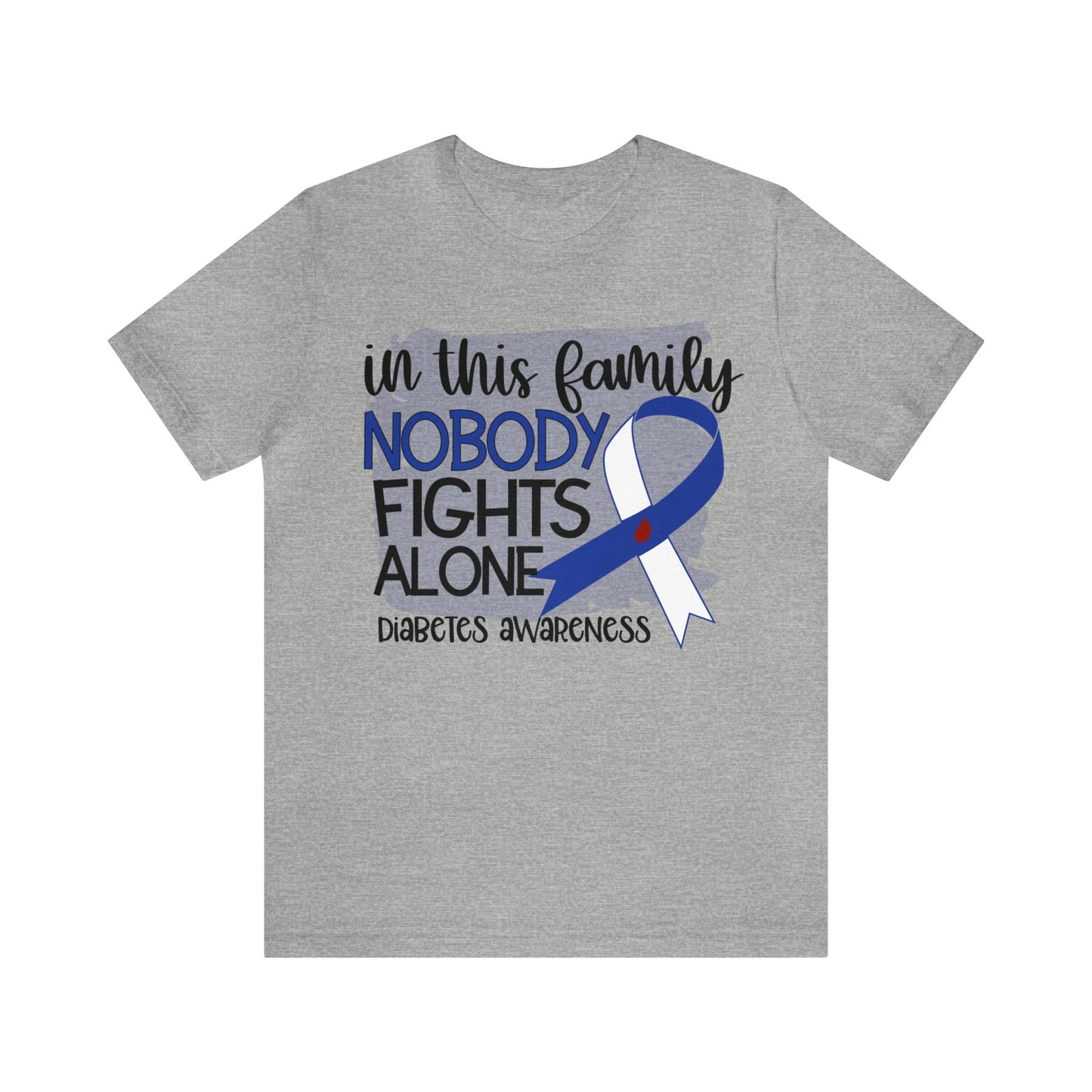 No One Fights Alone Diabetes Awareness