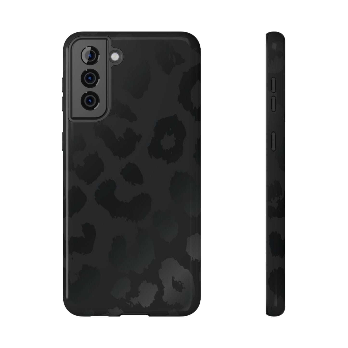 Black Leopard Phone Case