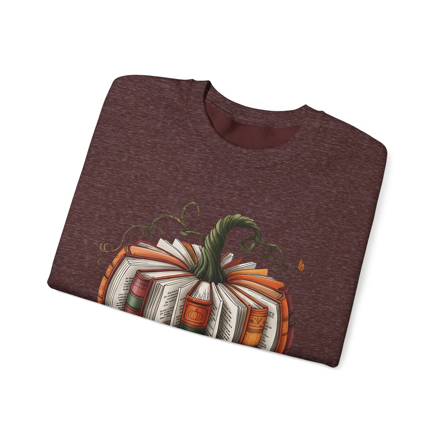 Book Pumpkin Heavy Blend™ Crewneck Sweatshirt