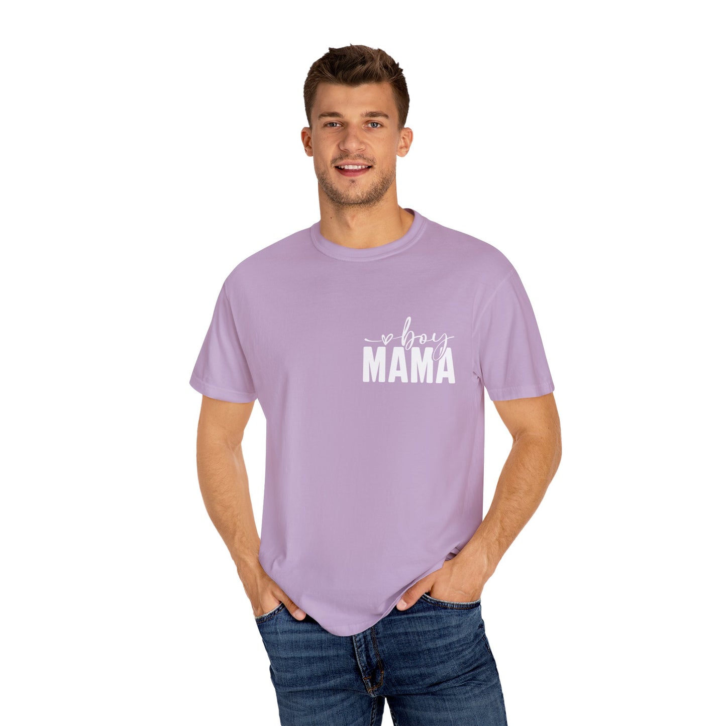 Boy Mama Pocket Garment-Dyed T-shirt