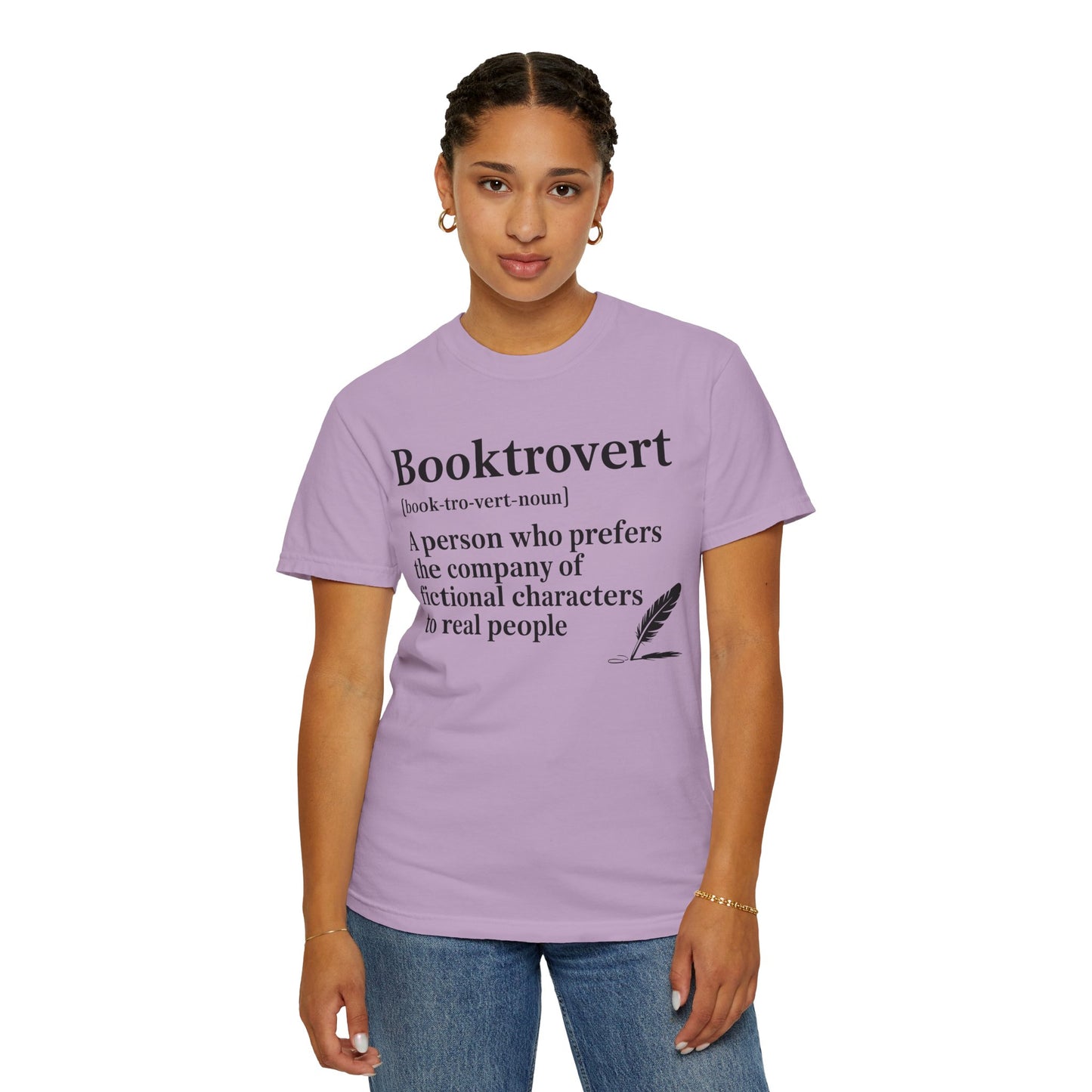 Booktrovert Garment-Dyed T-shirt
