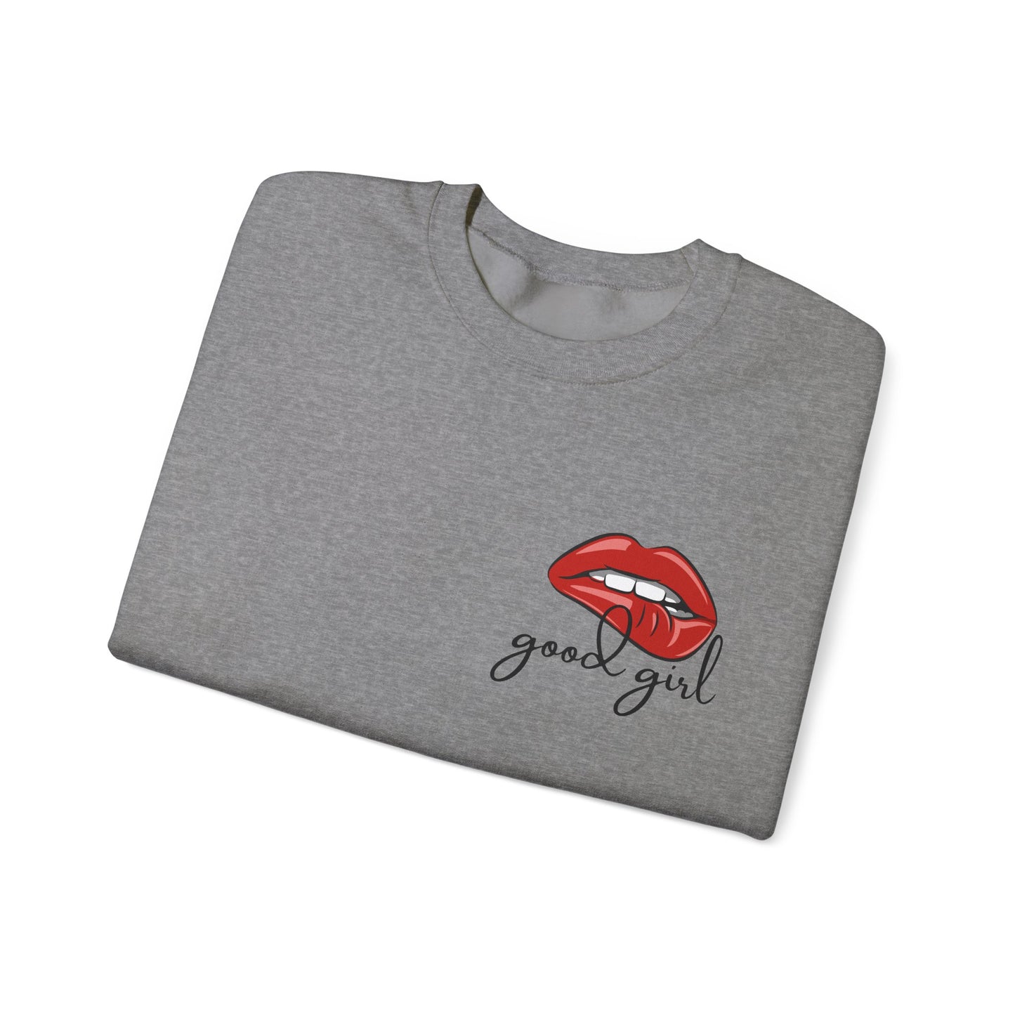 Good Girl Pocket Heavy Blend™ Crewneck Sweatshirt
