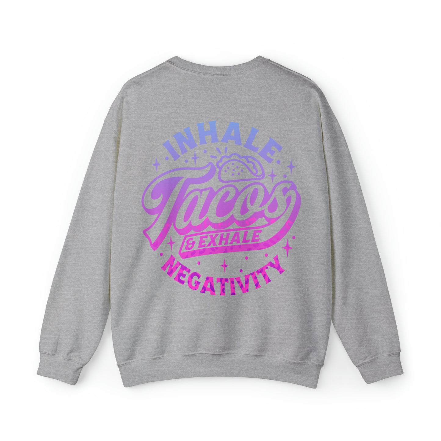 Inhale Tacos Heavy Blend™ Crewneck Sweatshirt