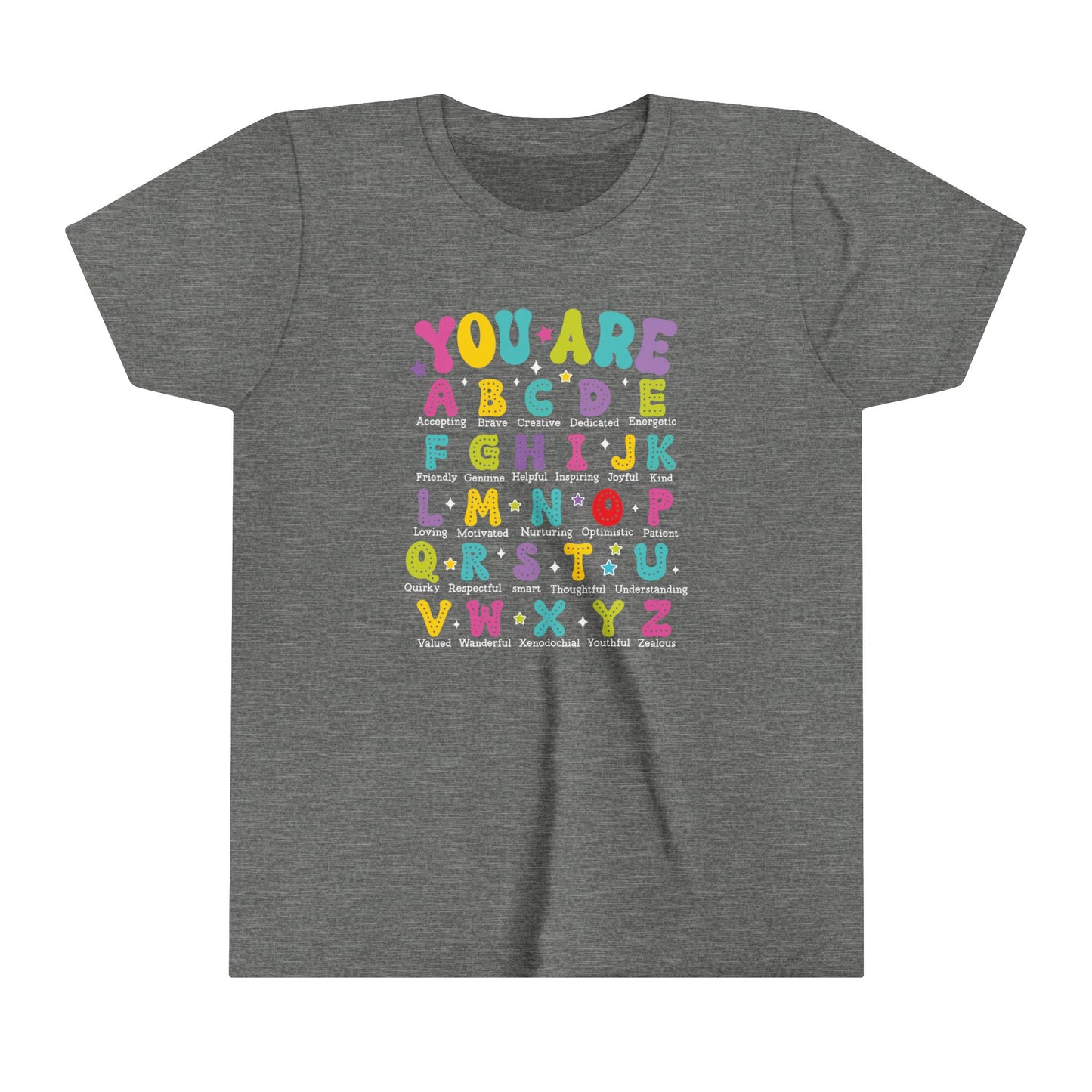 You Are ABC Youth Short Sleeve Tee