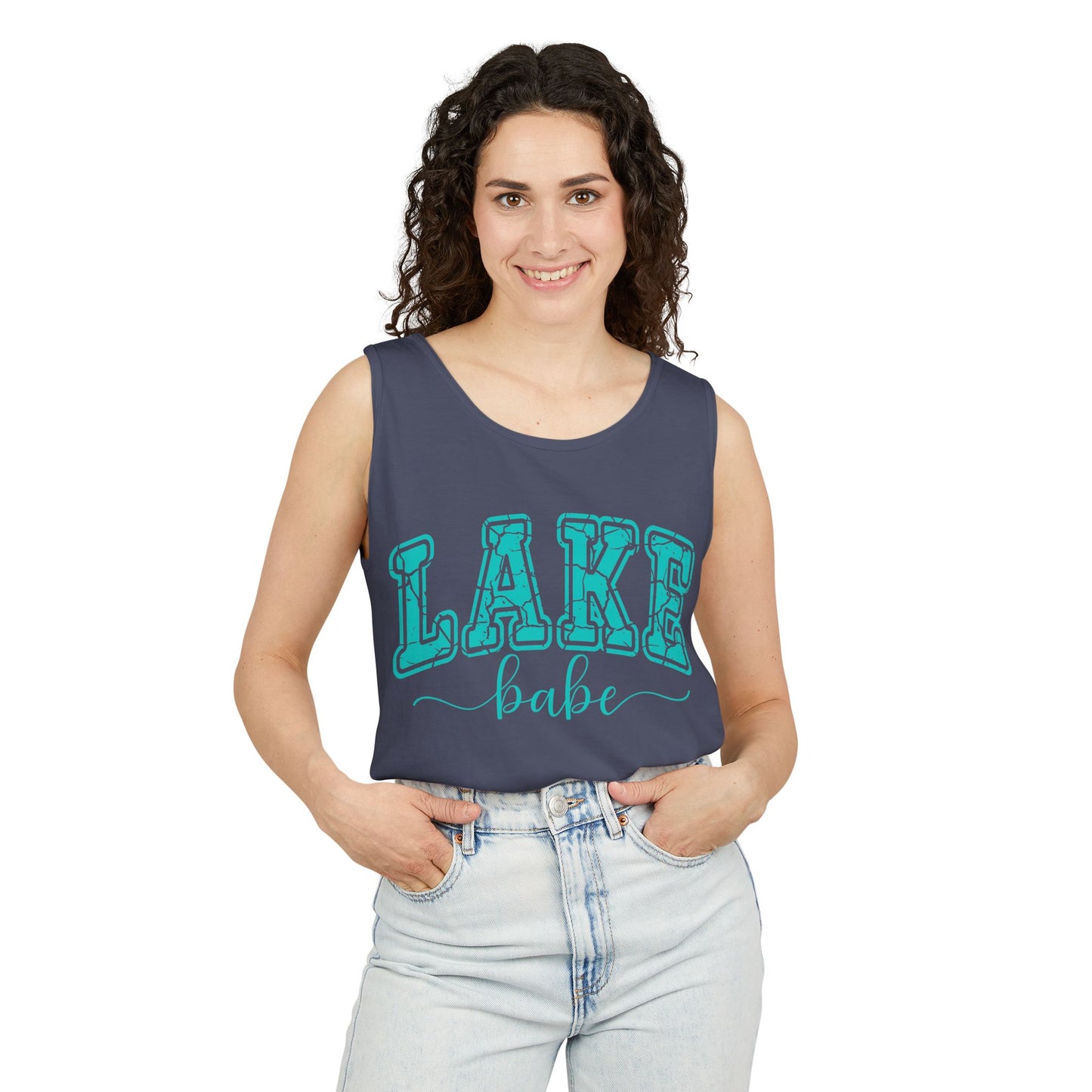 Lake Babe Garment-Dyed Tank Top