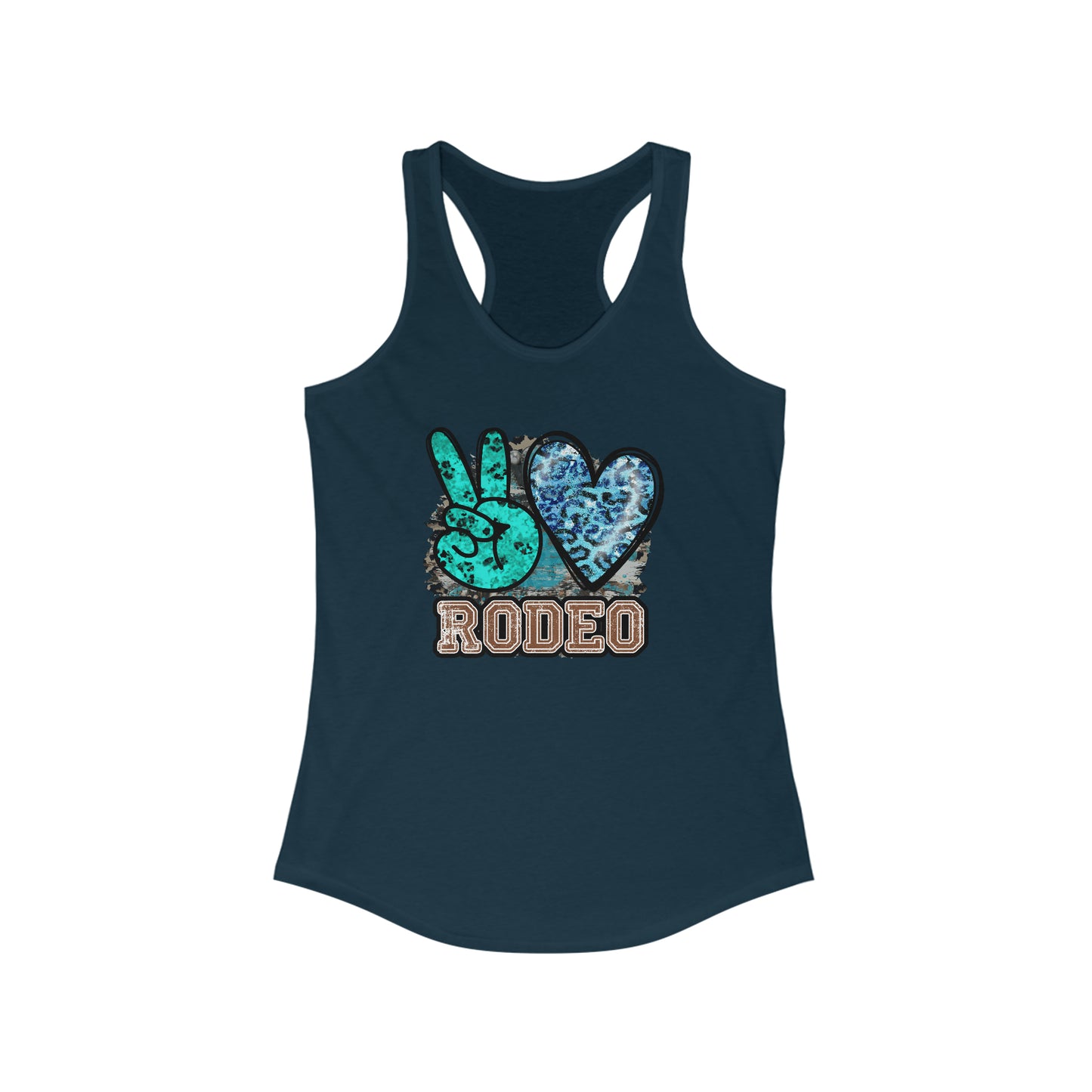 Peace Love Rodeo Ideal Racerback Tank