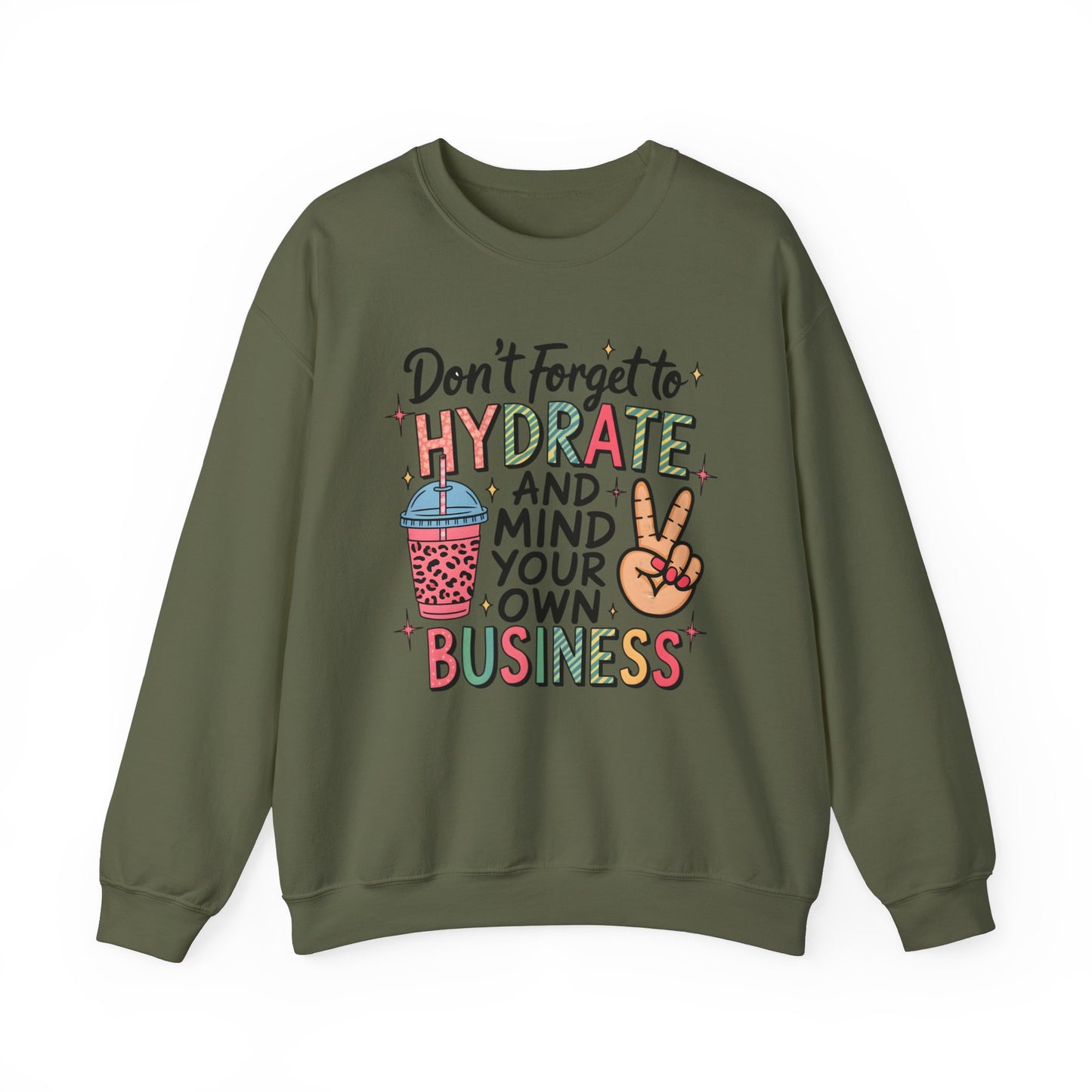Don’t Forget Heavy Blend™ Crewneck Sweatshirt