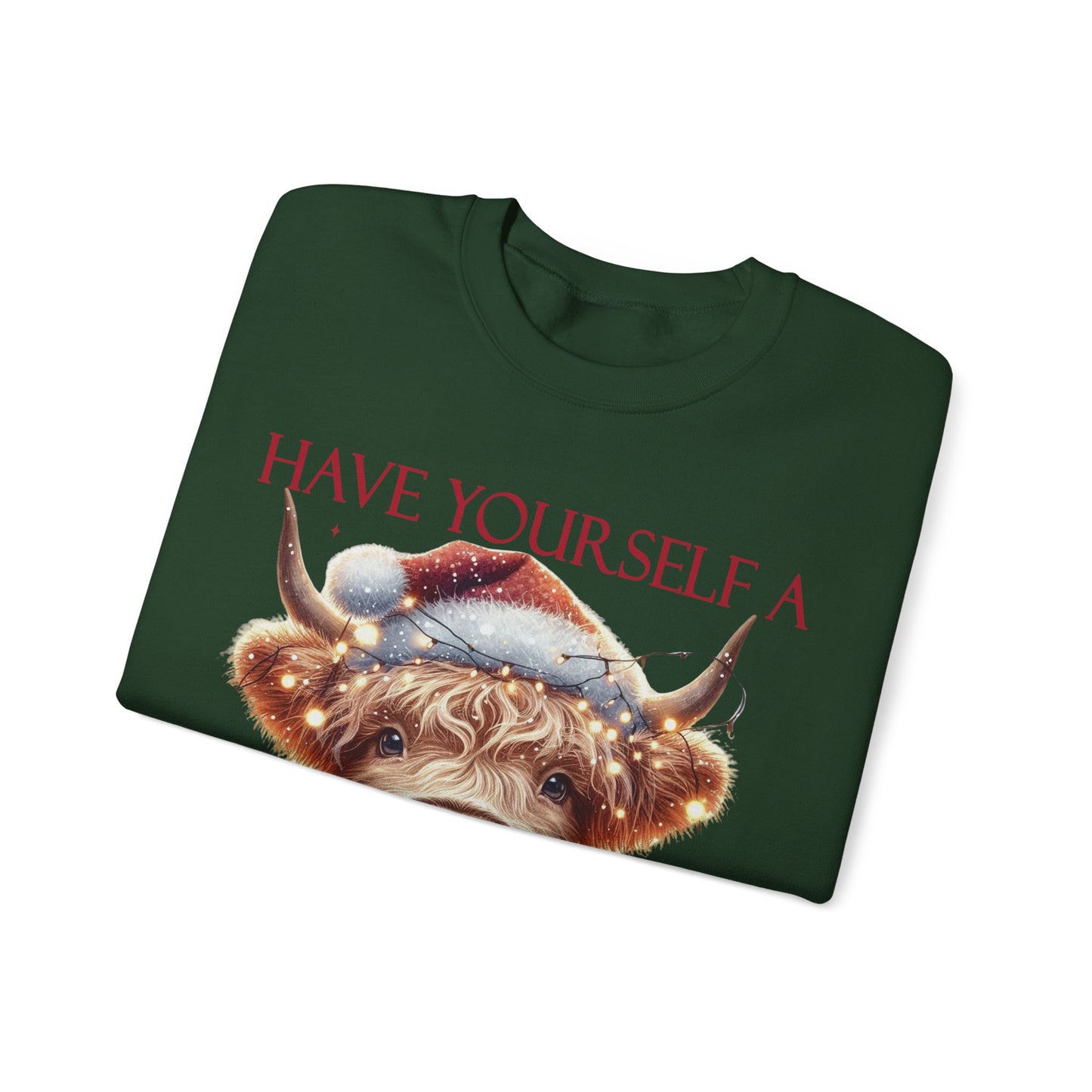 Mooey Little Christmas Heavy Blend™ Crewneck Sweatshirt