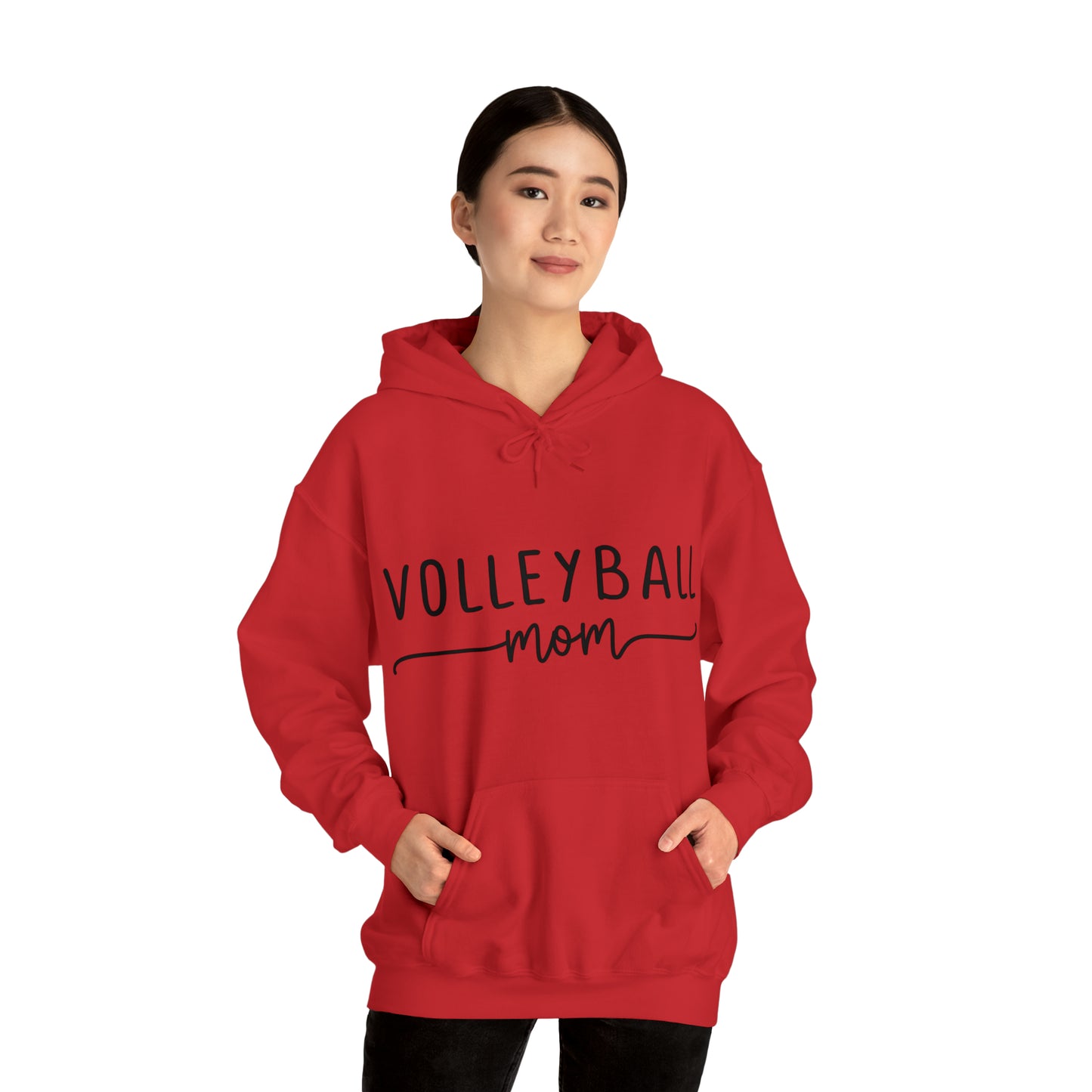 Volleyball MOM Heavy Blend™ Hooded Sweatshirt