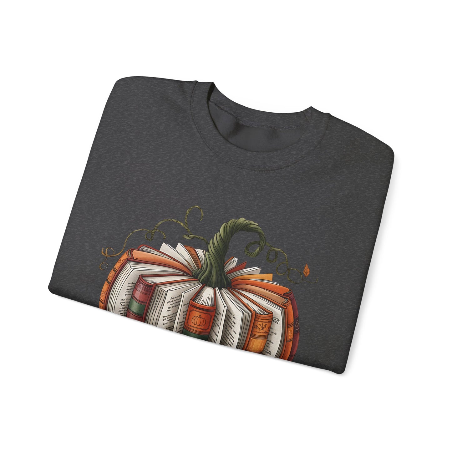 Book Pumpkin Heavy Blend™ Crewneck Sweatshirt