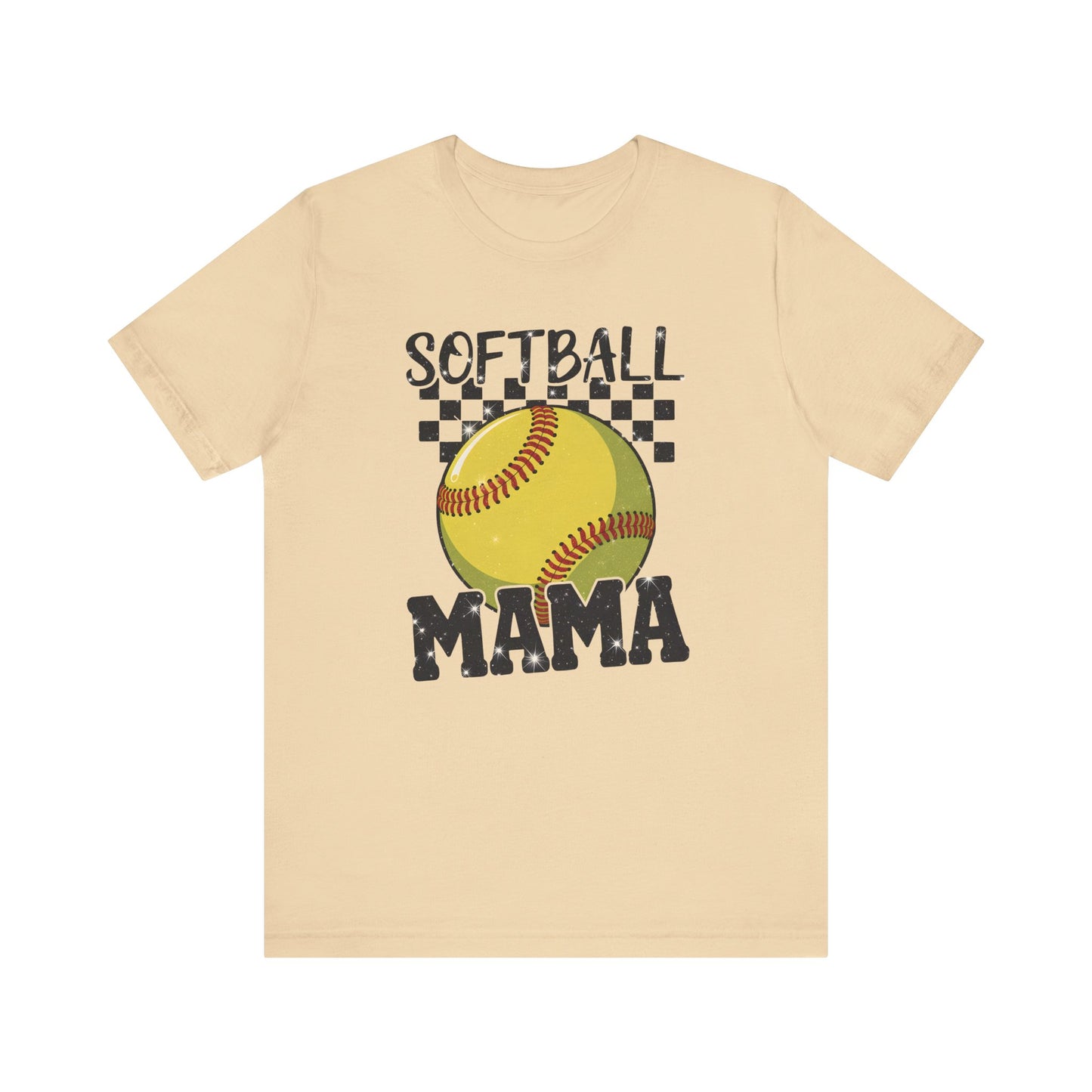 Softball Mama Jersey Short Sleeve Tee