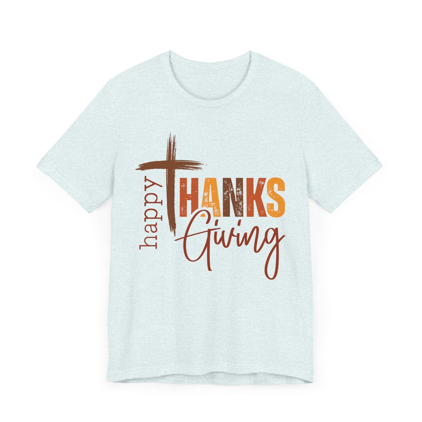 Happy Thanks Giving Jersey Short Sleeve Tee