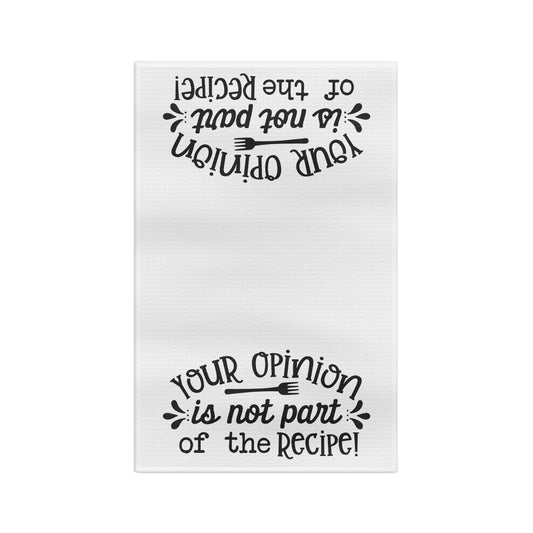 Your Opinion Soft Tea Towel