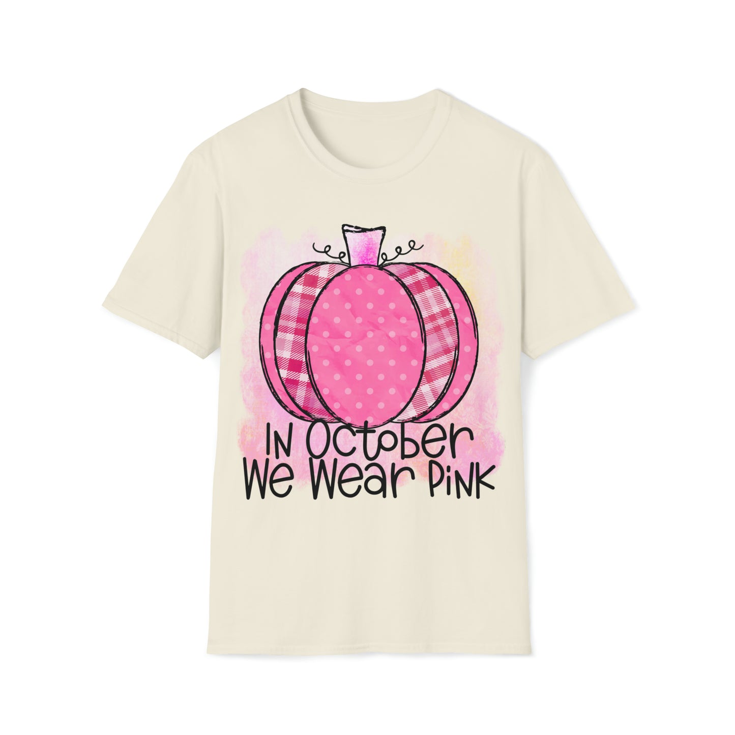 In October We Wear Pink Softstyle T-Shirt