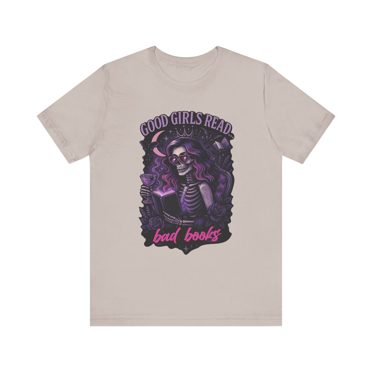 Good Girls Read Bad Books Jersey Short Sleeve Tee