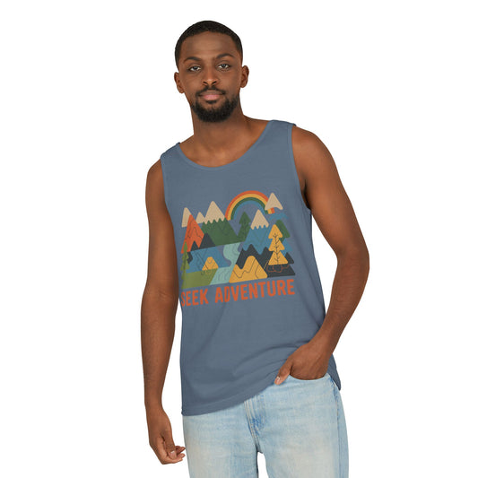 Seek Adventure Garment-Dyed Tank Top