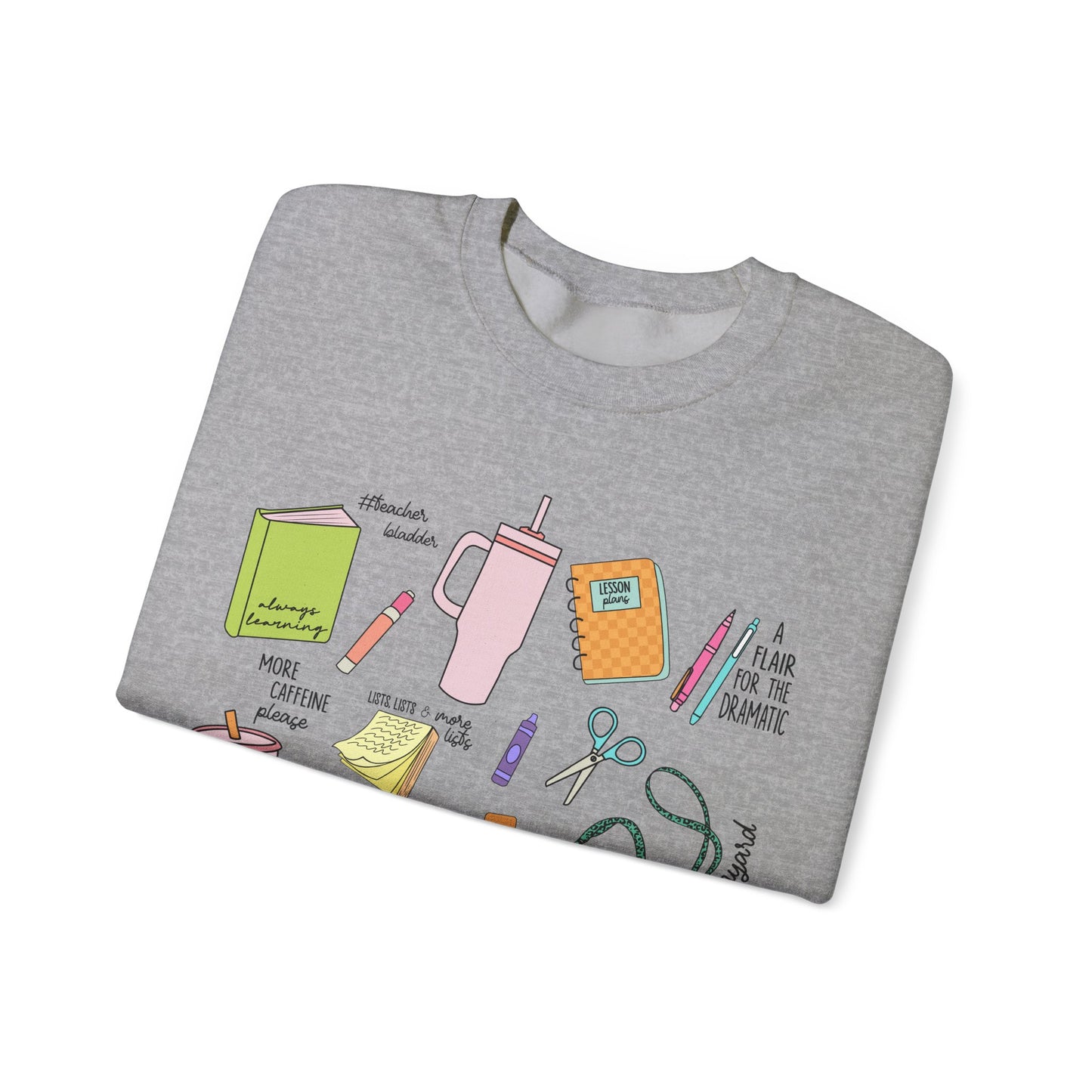 Teacher Stuff  Heavy Blend™ Crewneck Sweatshirt
