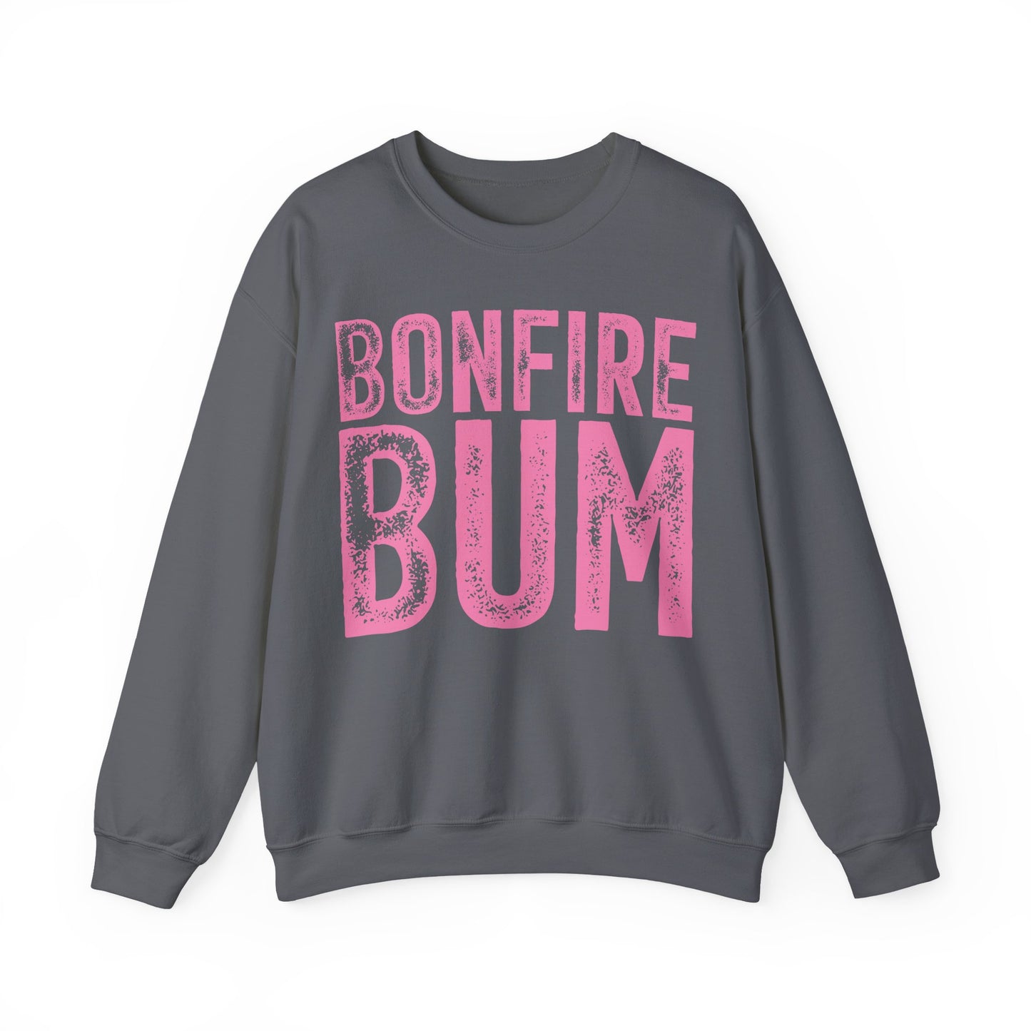 Pink Bonfire Bum Heavy Blend™ Crewneck Sweatshirt