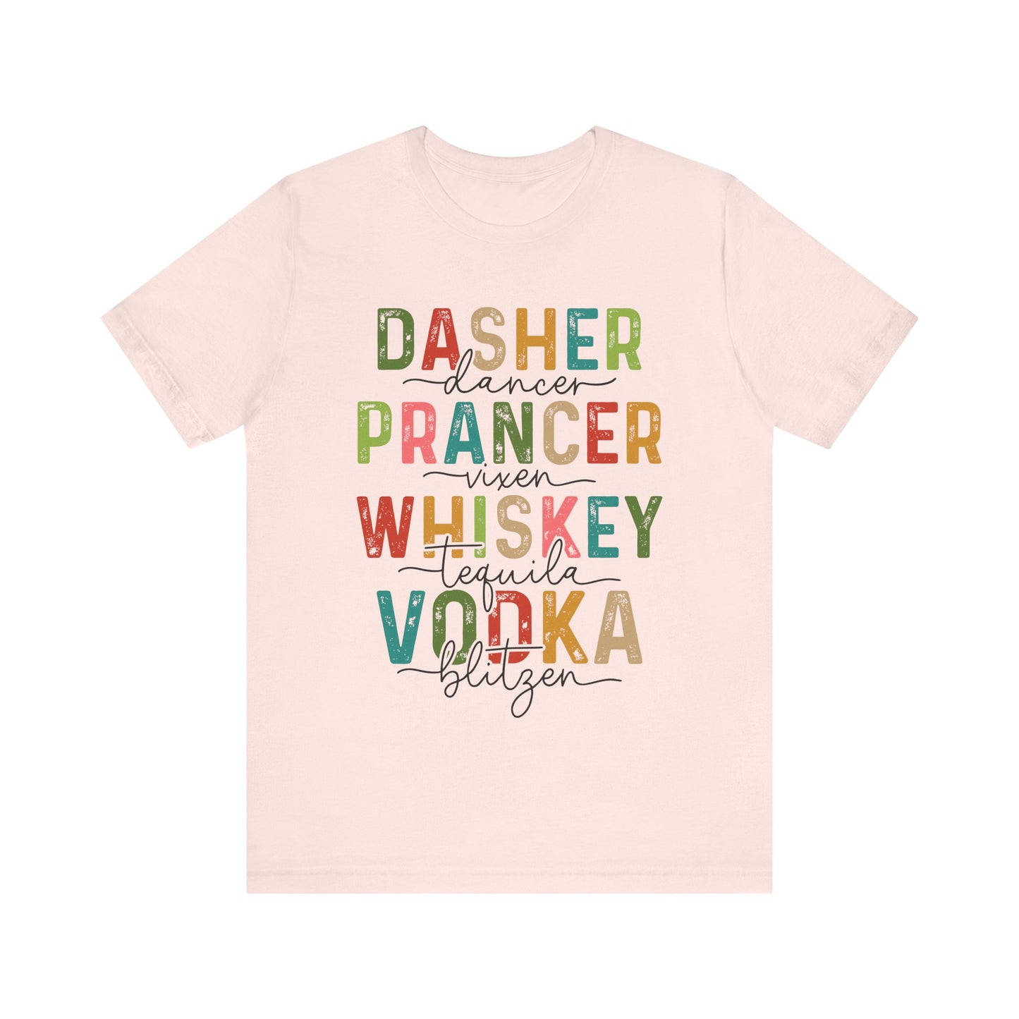 Reindeer/ Liquor Jersey Short Sleeve Tee