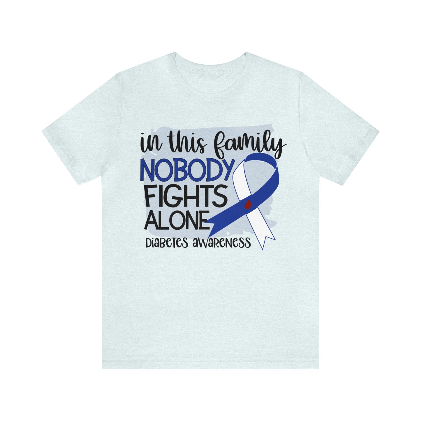 No One Fights Alone Diabetes Awareness