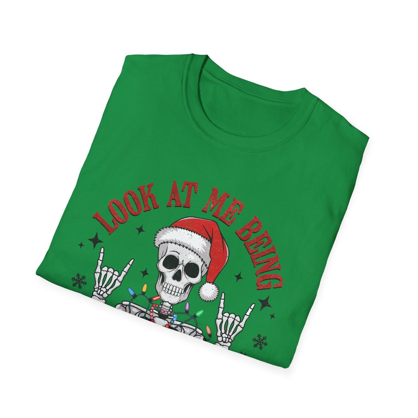 Festive Skellie Softstyle T-Shirt