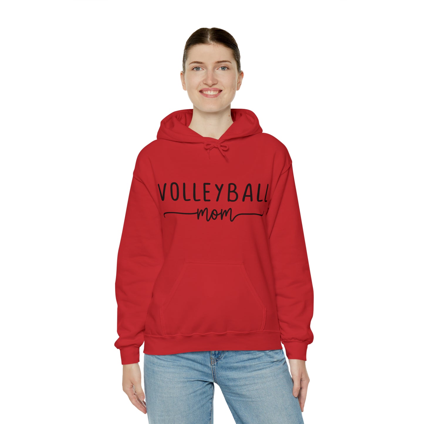 Volleyball MOM Heavy Blend™ Hooded Sweatshirt