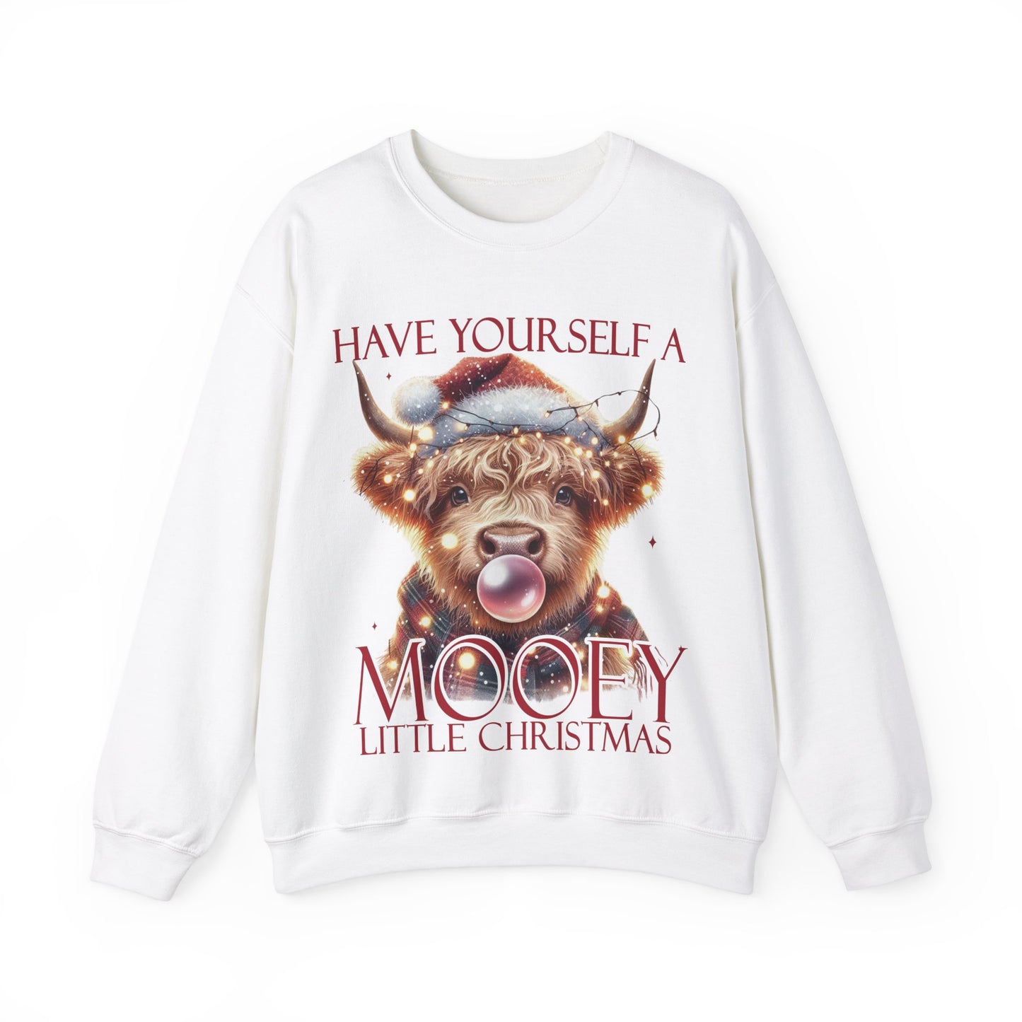 Mooey Little Christmas Heavy Blend™ Crewneck Sweatshirt