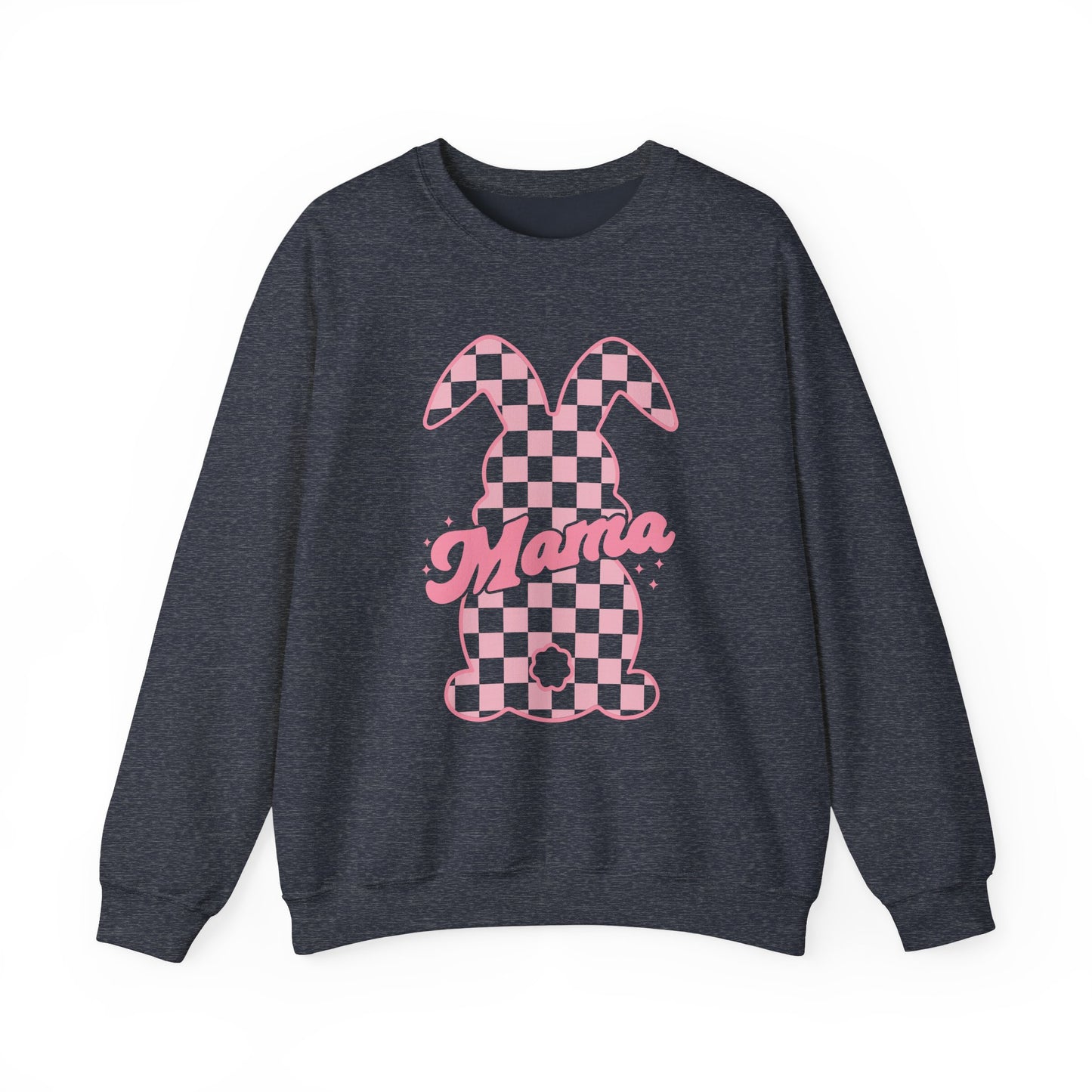 Pink Bunny Mama Heavy Blend™ Crewneck Sweatshirt