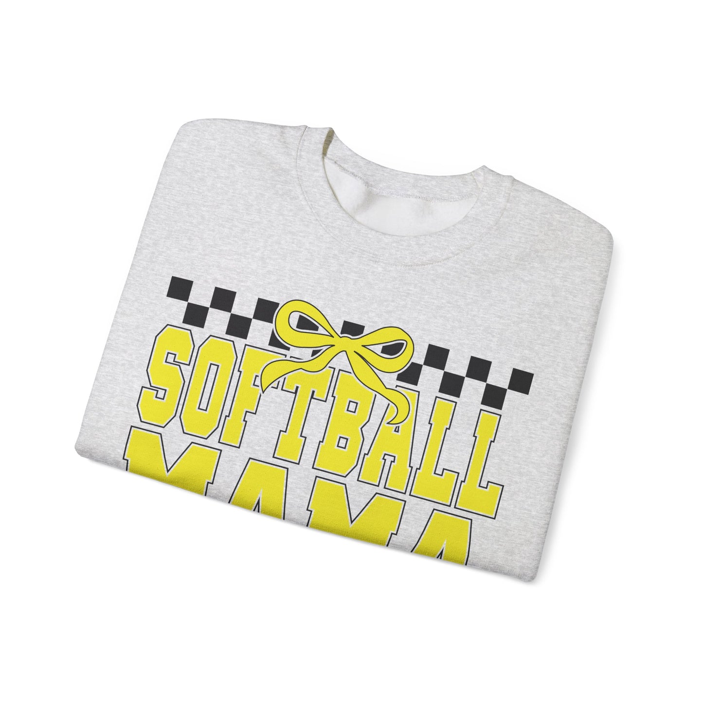 Softball Mama Heavy Blend™ Crewneck Sweatshirt