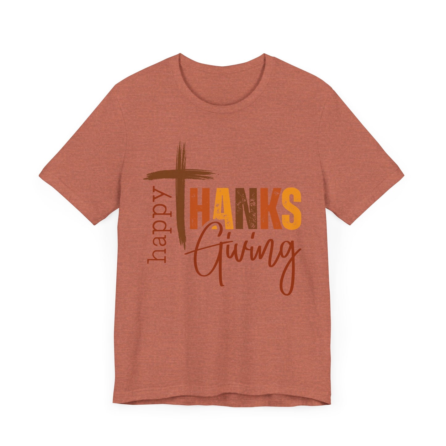 Happy Thanks Giving Jersey Short Sleeve Tee