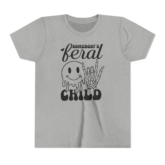 Somebody’s Feral Child Youth Short Sleeve Tee