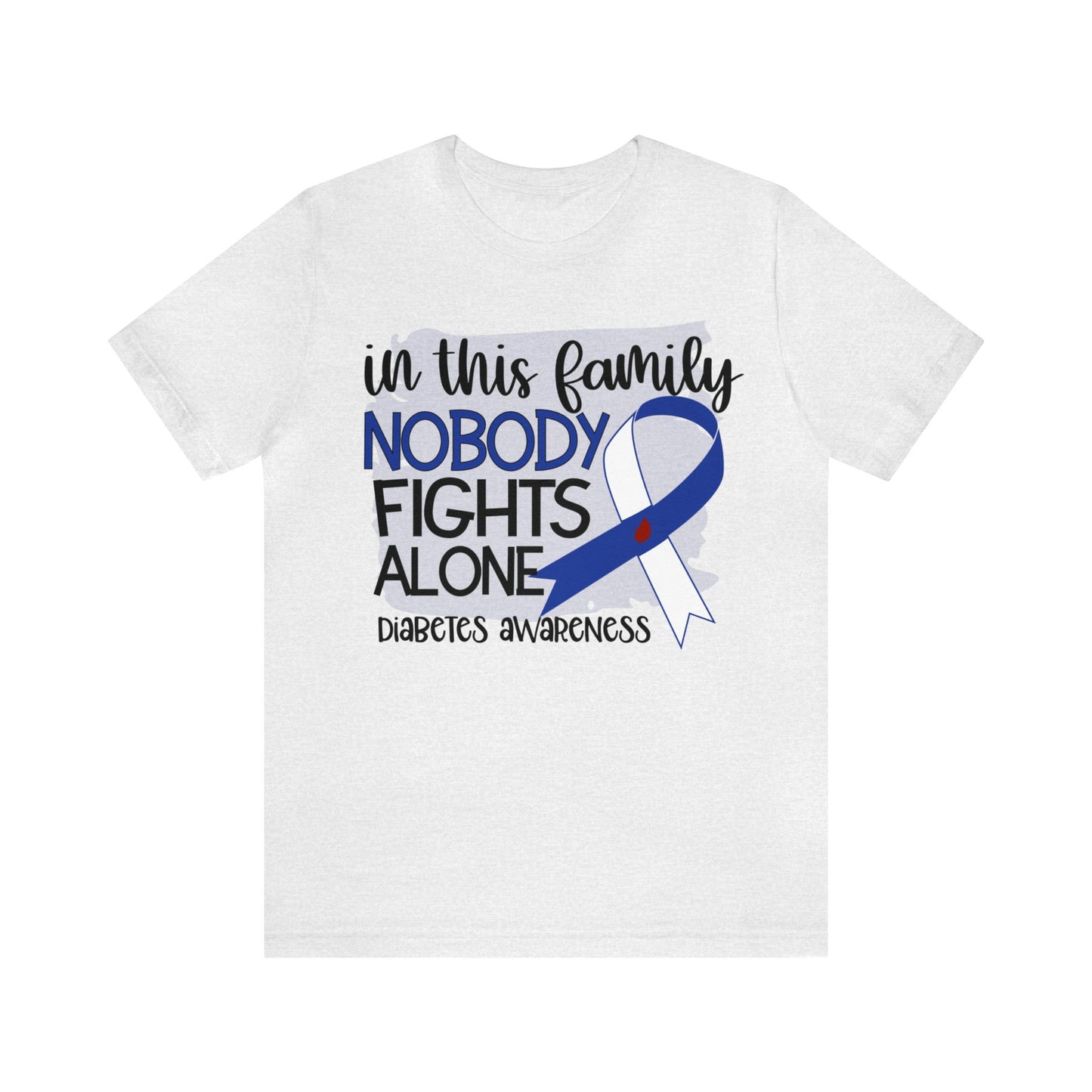 No One Fights Alone Diabetes Awareness