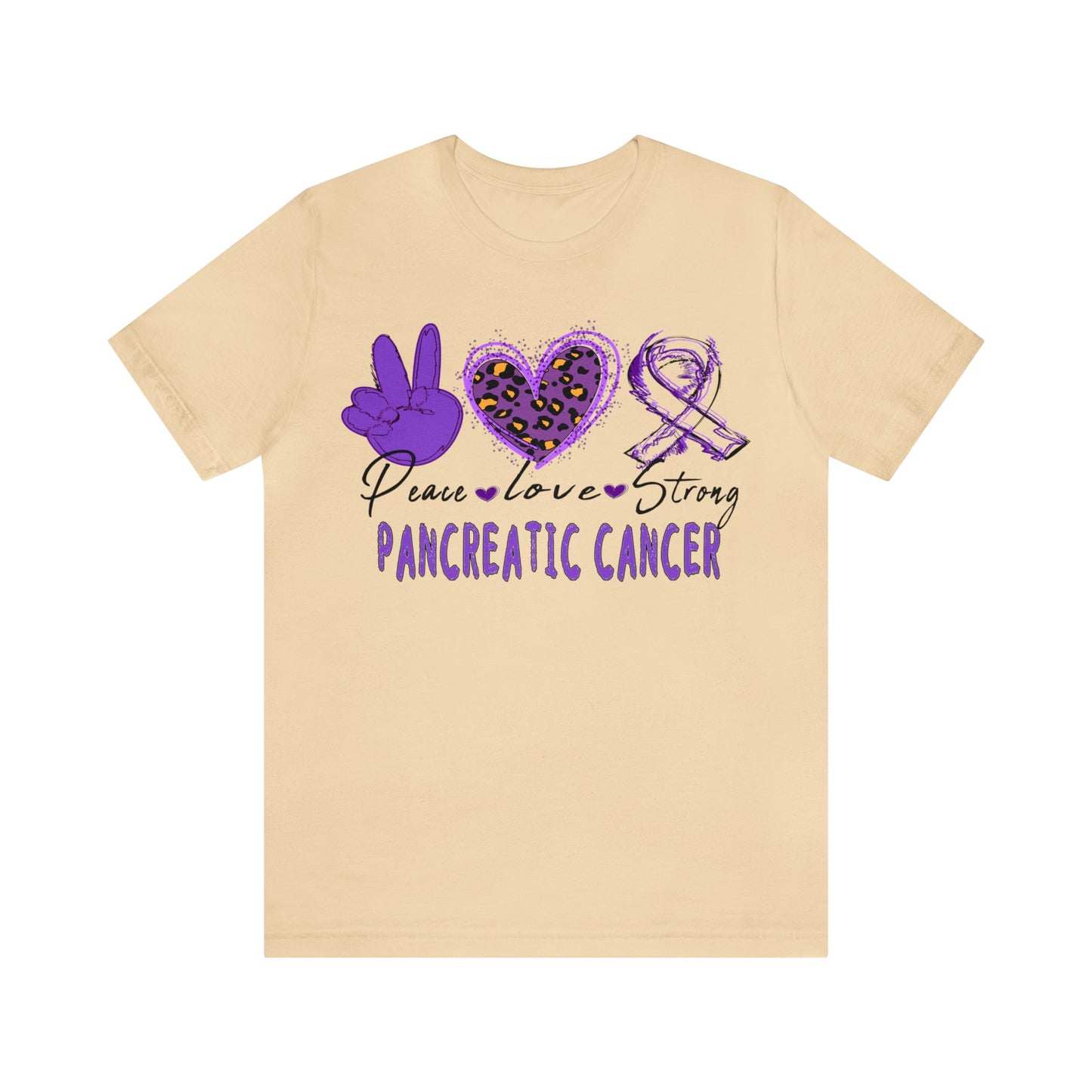 Peace Love Strong Pancreatic Cancer Awareness