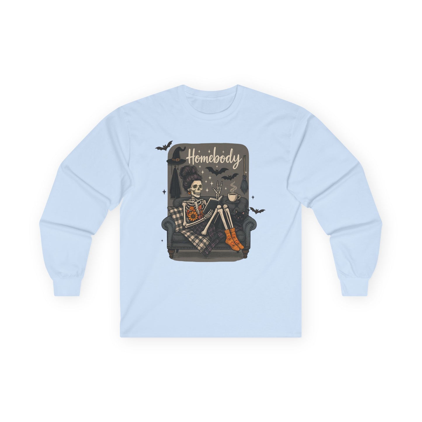 Spooky Homebody Ultra Cotton Long Sleeve Tee